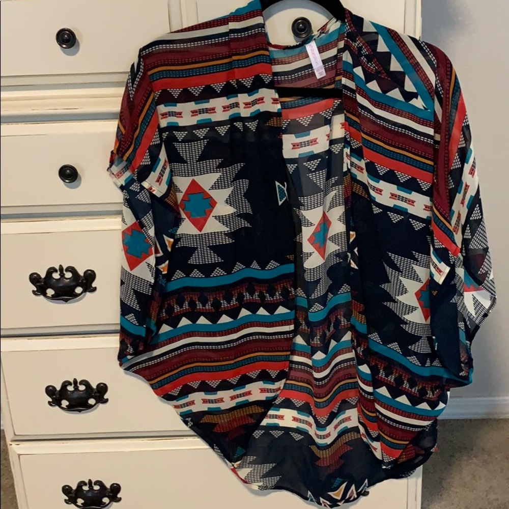 Multi colored Kimono
